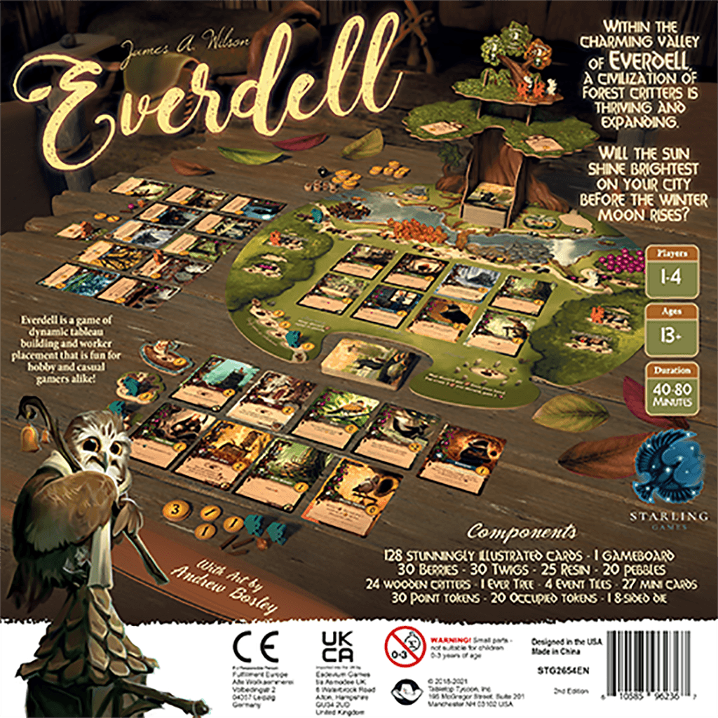 Board Game | Everdell 3rd Edition | Strategy | Family Game