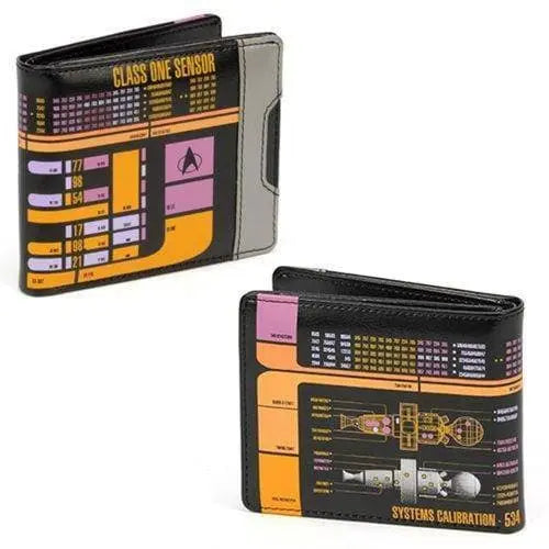 Star Trek The Next Generation PADD Wallet Durable LCARS Print