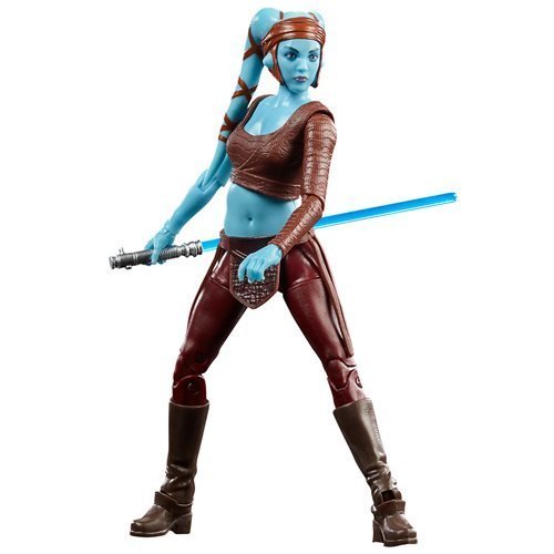 Aayla Secura 6 Inch Lightsaber Included Action Figure Star Wars