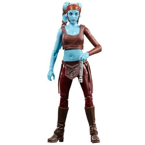 Aayla Secura 6 Inch Lightsaber Included Action Figure Star Wars