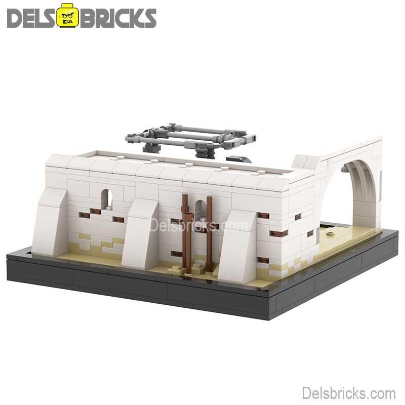 Star Wars Mos Eisley Cantina Playset With Custom Lego Minifigures - ToylandEU