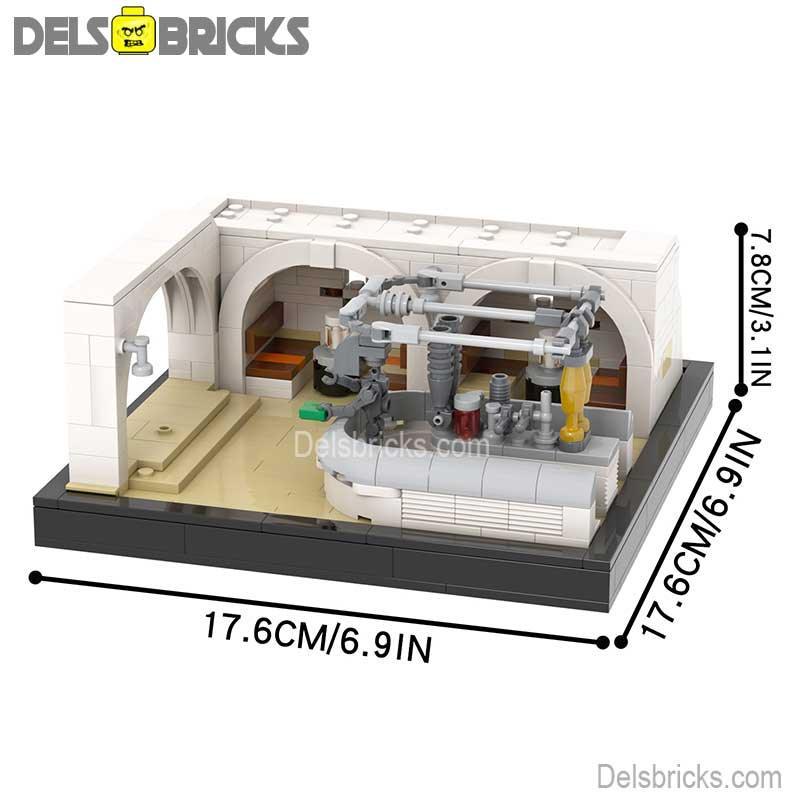 Star Wars Mos Eisley Cantina Playset With Custom Lego Minifigures - ToylandEU