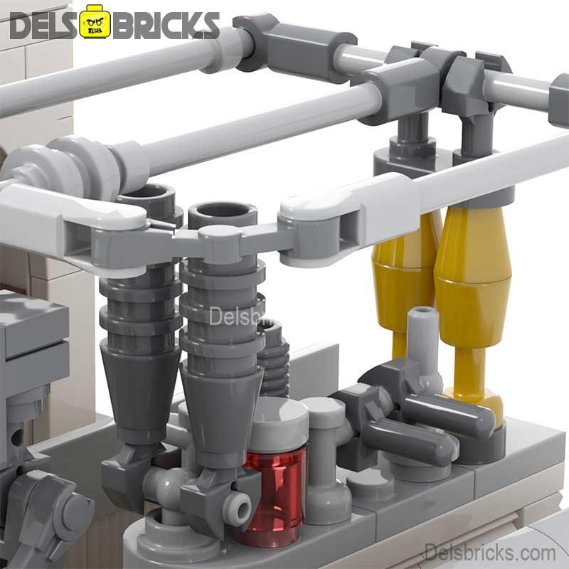 Star Wars Mos Eisley Cantina Playset With Custom Lego Minifigures - ToylandEU