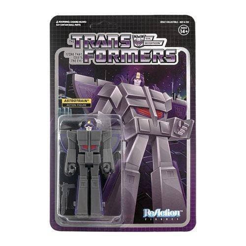 Transformers ReAction Figure Astrotrain Retro Cardback Collectible