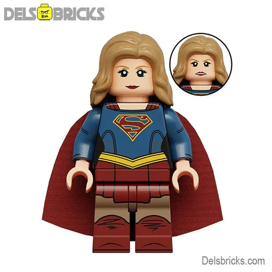 Supergirl Lego Minifigures Custom Toys - ToylandEU