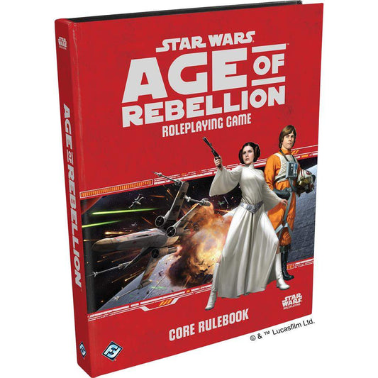 RPG Core Rulebook | Star Wars Age Of Rebellion | Hardcover Edition | Print Book