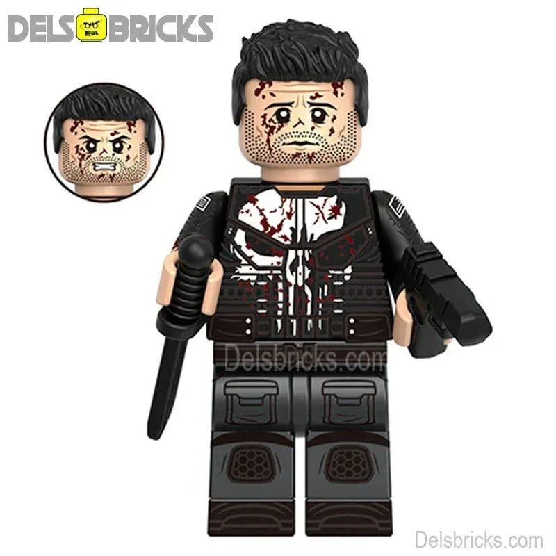 The Punisher Frank Castle from Daredevil Best Lego Minifigures Custom Toys 2 - ToylandEU