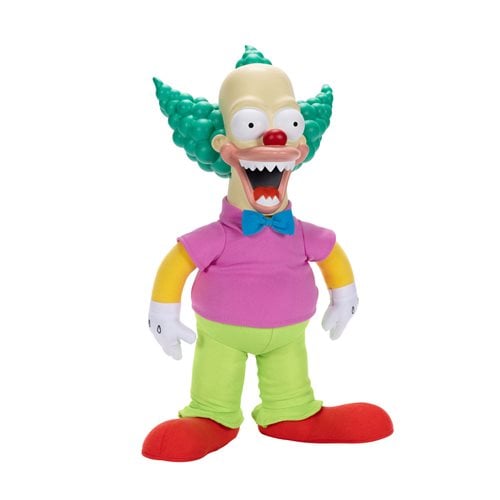 Krusty The Clown Talking Plush Doll Simpsons Huggable