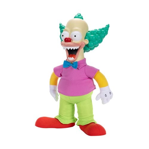 Krusty The Clown Talking Plush Doll Simpsons Huggable