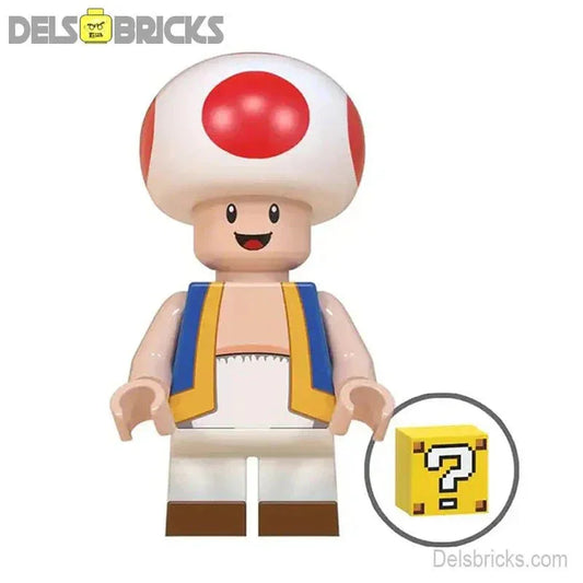 Toad from Super Mario Lego Minifigures - ToylandEU