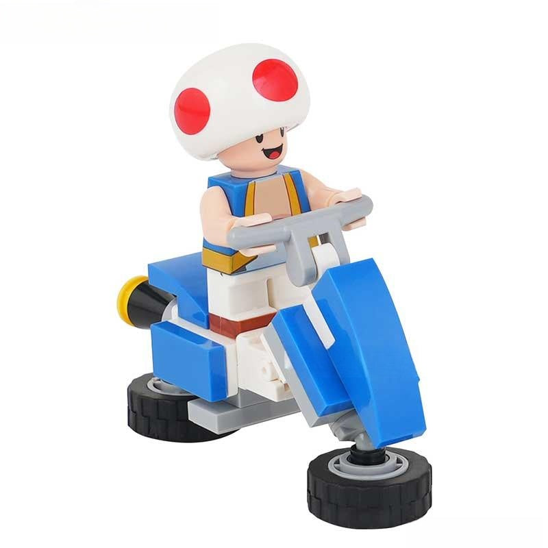 Toad Kart Lego Minifigure From Super Mario Movie Collectible