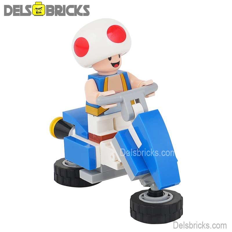 Toad Kart Super Mario Lego Minifigures From Mario Brothers Movie - ToylandEU