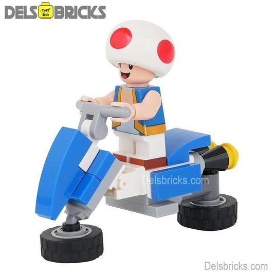 Toad Kart Super Mario Lego Minifigures From Mario Brothers Movie - ToylandEU