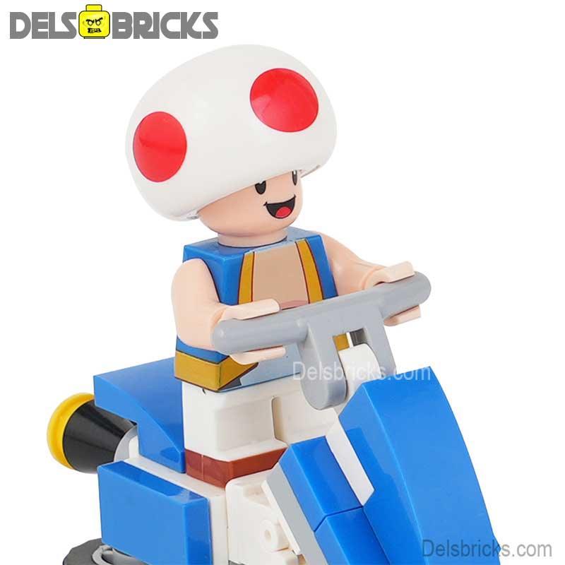 Toad Kart Super Mario Lego Minifigures From Mario Brothers Movie - ToylandEU