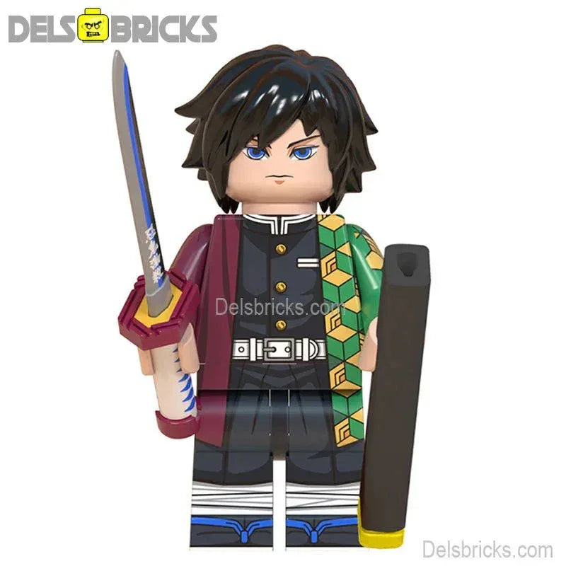 Tomioka Giyuu Demon Slayer Anime Lego Minifigures Custom Toys - ToylandEU