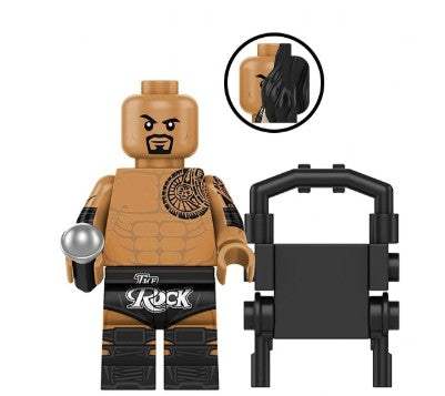 The Rock | Custom Minifigure | ABS Plastic