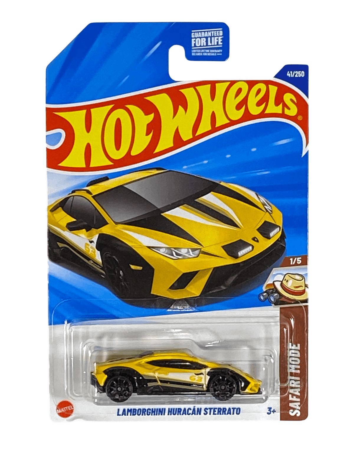 Hot Wheels Diecast Car | Lamborghini Huracan Sterrato | Safari Yellow Edition