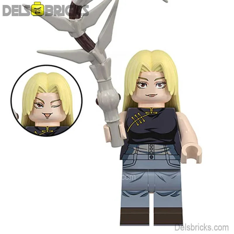 Tsukumo yuki Jujutsu kaisen Lego Anime Minifigures Custom Toys - ToylandEU