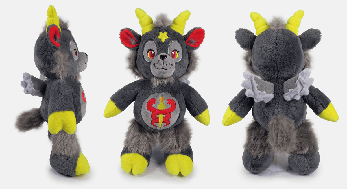 Collectible Stuffed Animal | Hellfire Beelzebear | Tiny Teeth