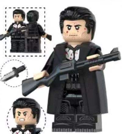 Punisher | Custom Minifigure | ABS Plastic | Version 2