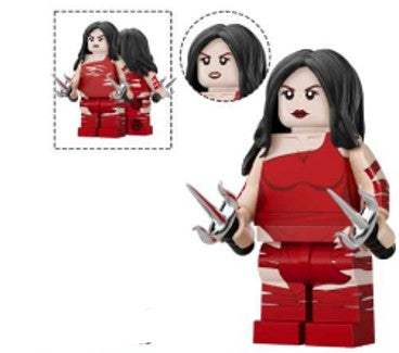 Elektra | Custom Minifigure | ABS Plastic | Version 4