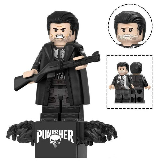 Punisher | Custom Minifigure | ABS Plastic | Version 3