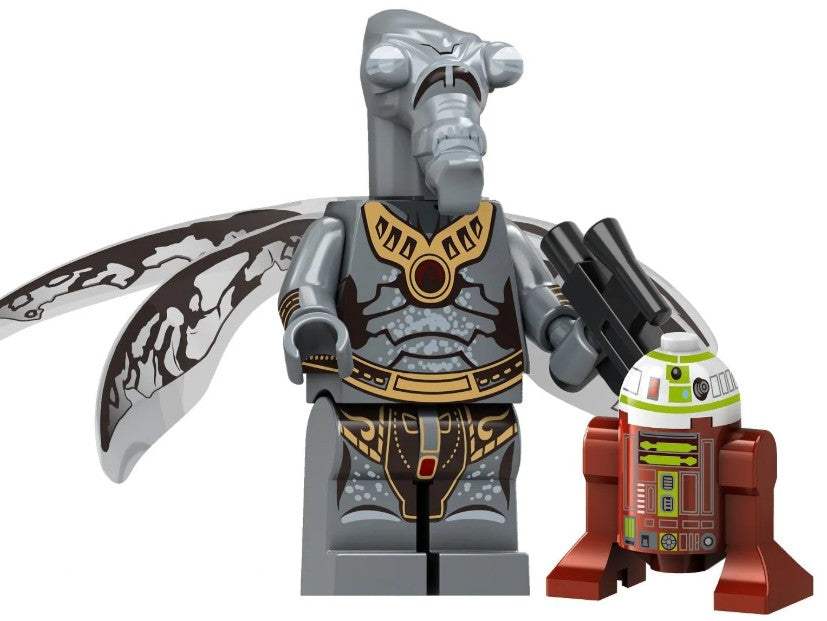 Geonosia Zombie | Custom Minifigure | ABS Plastic