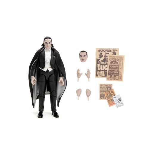 Bela Lugosi Dracula 6 Inch Action Figure Deluxe With Extras