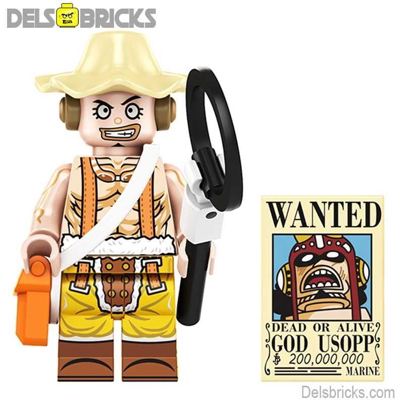 Usopp from One Piece Lego Anime Minifigures Custom Toys 1 - ToylandEU