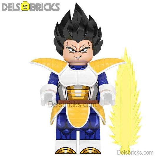 Vegeta Dragon Ball Z Super Lego Minifigures Best Custom Anime Toys 1 - ToylandEU