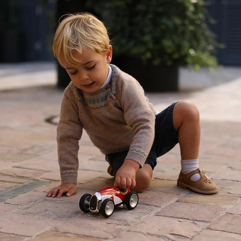 Cars | Vintage Open-Wheeled Red Racing Car | ABS Plastic