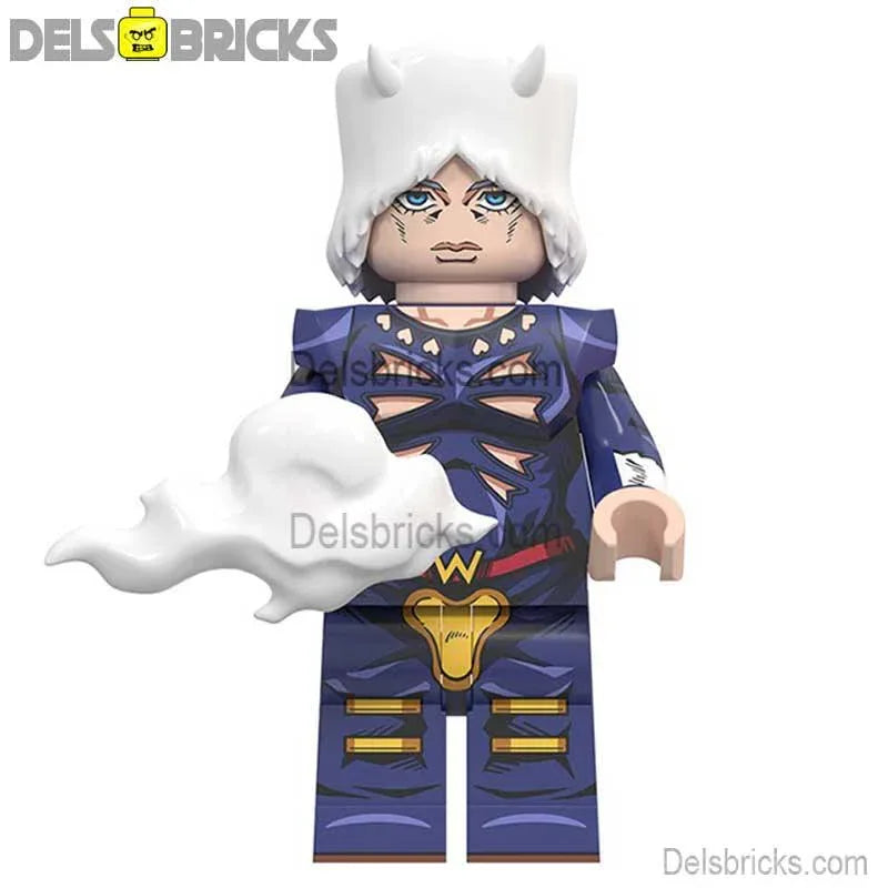 Weather report JoJo's Bizarre Adventure Anime Lego Minifigures custom toys NEW - ToylandEU