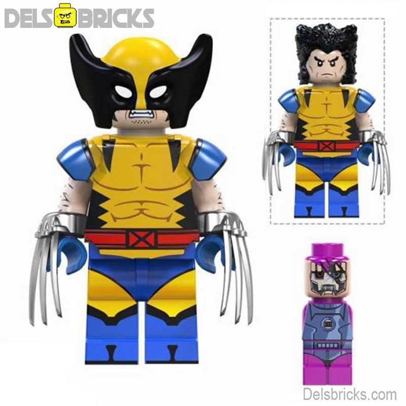 Lego Minifigures Marvel Wolverine X Men 97 Deadpool 3 Collectible - ToylandEU