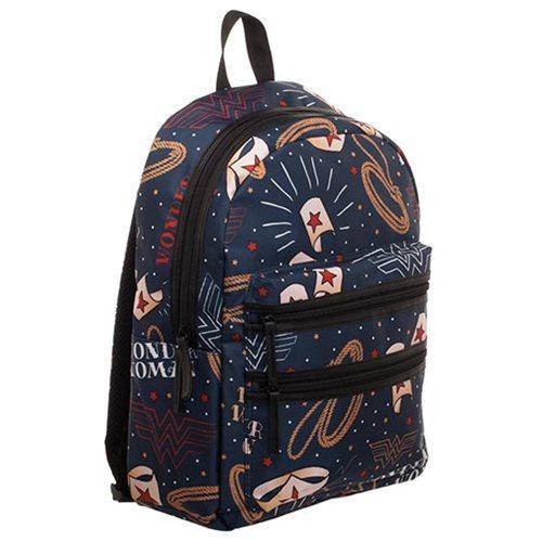 Wonder Woman Backpack With Double Zip For Secure Storage