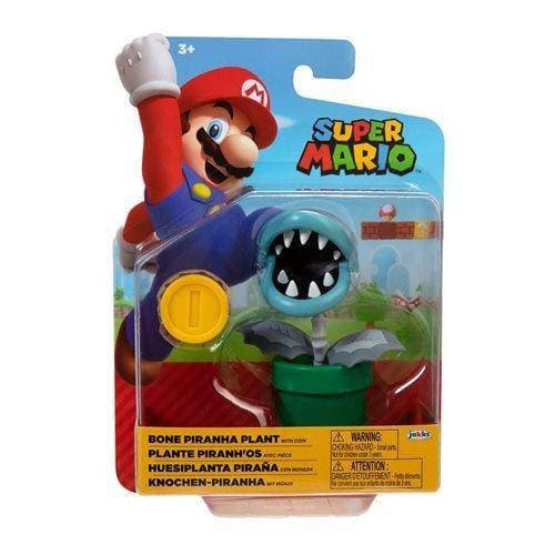 Bone Piranha Plant Articulated Action Figure World Of Nintendo