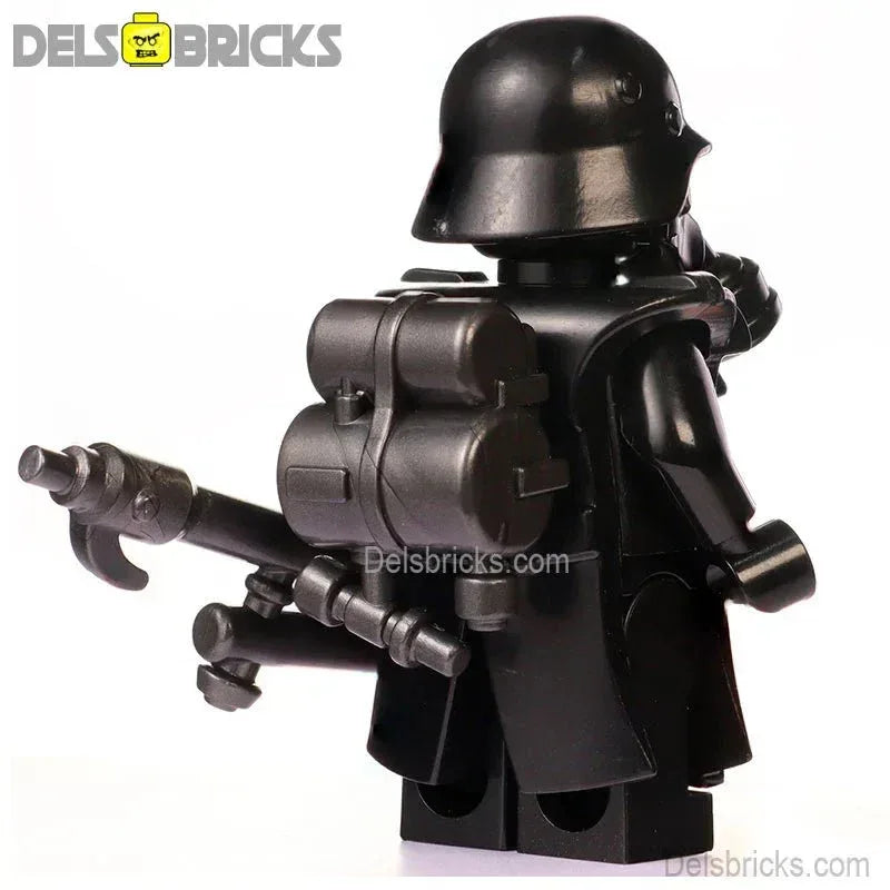 World War 2 Gas Mask Flame trooper Officer Custom Lego Star Wars Minifigures Toys - ToylandEU