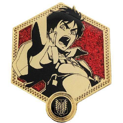 Attack On Titan Enamel Pin 1st Edition Golden Series Licensed