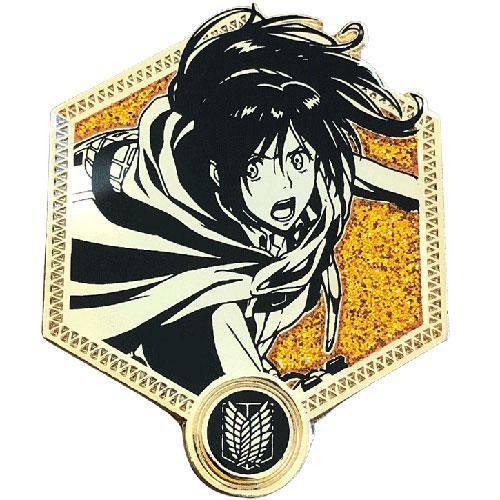Attack On Titan Enamel Pin 1st Edition Golden Series Licensed