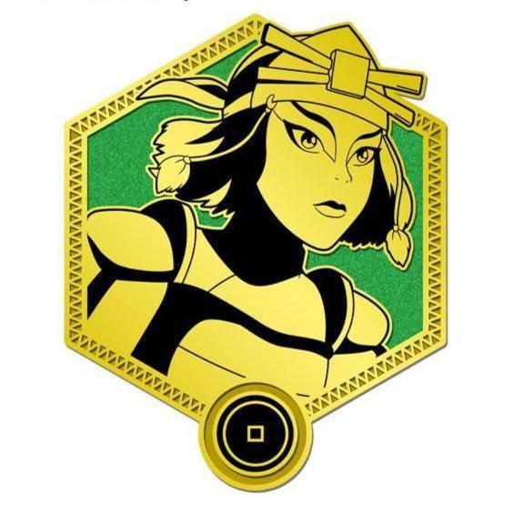 Avatar The Last Airbender Zen Monkey Gold Series Enamel Pin