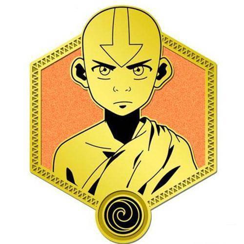 Avatar The Last Airbender Zen Monkey Gold Series Enamel Pin