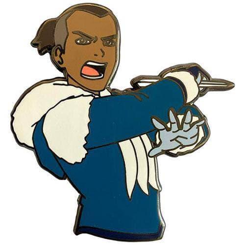 Avatar The Last Airbender Sokka Jacket Wearing Enamel Pin