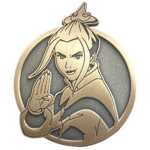 Azula Avatar Enamel Pin Limited Edition Antique Gold