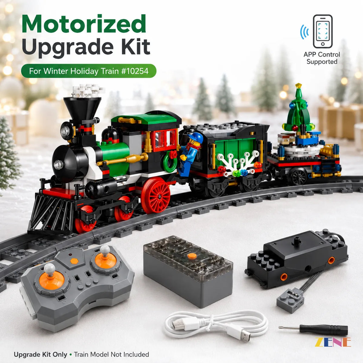 Motor Upgrade Kit for Winter Holiday Train #10254 Power Functions