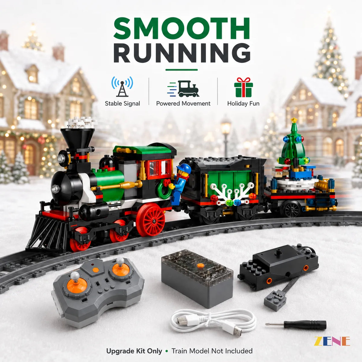 Motor Upgrade Kit for Winter Holiday Train #10254 Power Functions